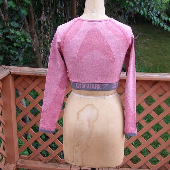 NEW size L Gymshark Flex Long Sleeve Crop Top - Picture 5 of 9